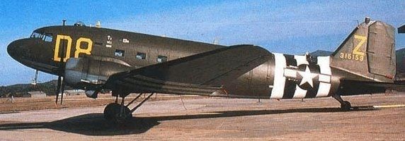 C-47 of the 439th Troop Carrier Group image. Click for full size.