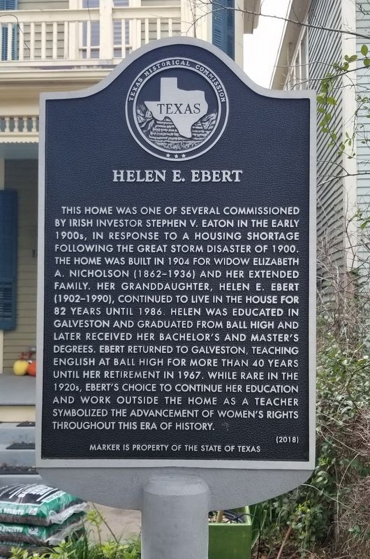 Helen E. Ebert Marker image. Click for full size.