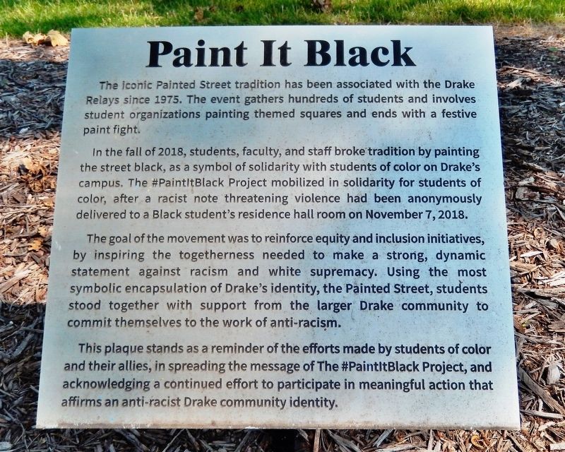 Paint It Black Marker. Click for full size. Paint It Black Marker image. Click for full size.