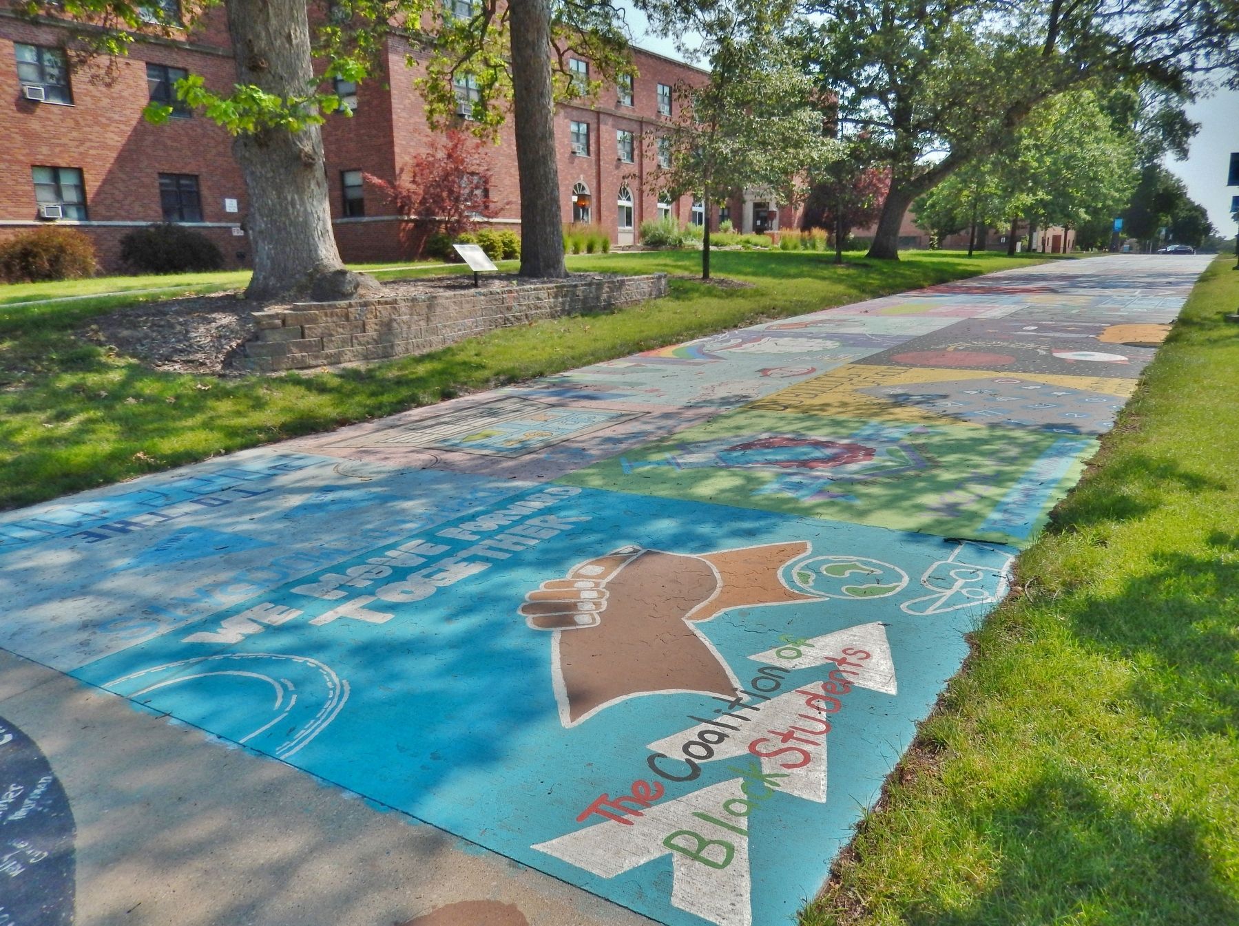 The Painted Street. Click for full size. The Painted Street image. Click for full size.