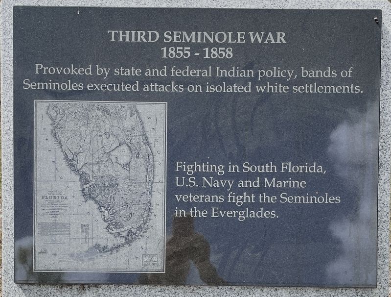 Third Seminole War Marker image. Click for full size.