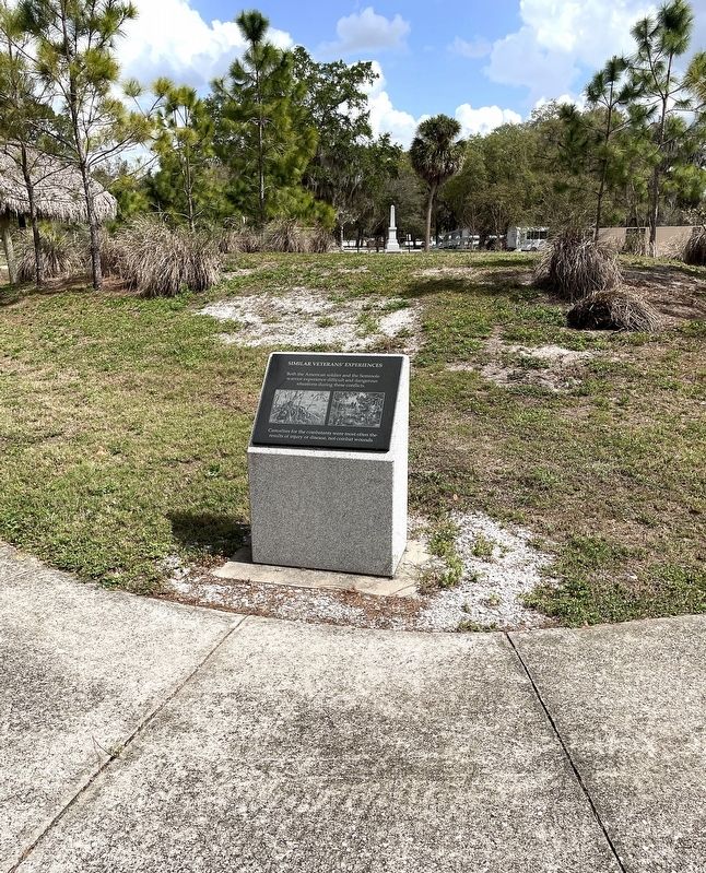 Similar Veterans’ Experiences Marker. Click for full size. Similar Veterans’ Experiences Marker image. Click for full size.