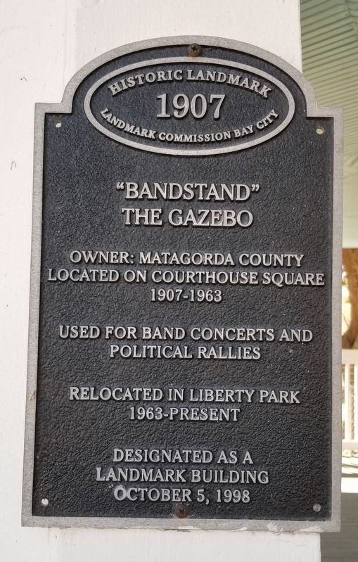 "Bandstand" The Gazebo Marker image. Click for full size.