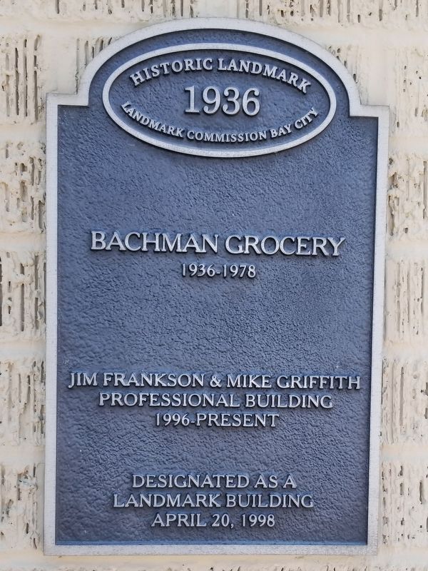 Bachman Grocery Marker image. Click for full size.