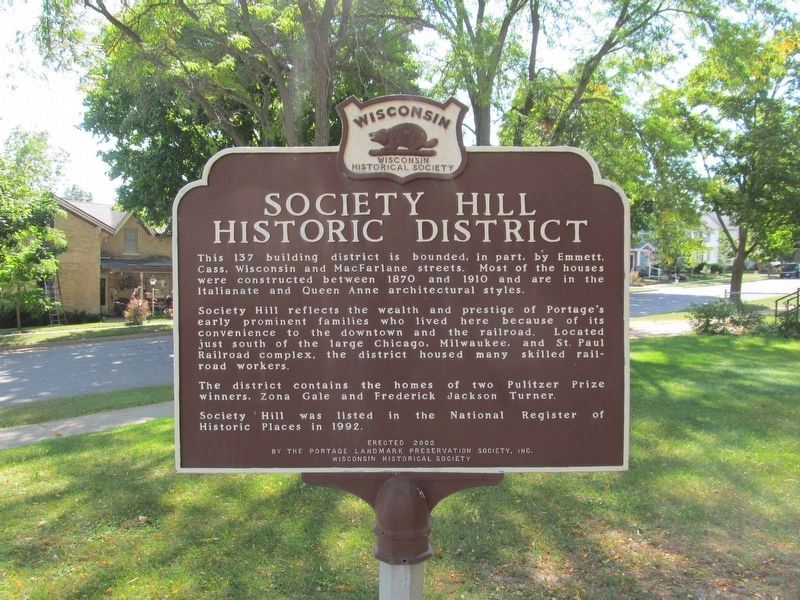 Society Hill Historic District Marker. Click for full size. Society Hill Historic District Marker image. Click for full size.