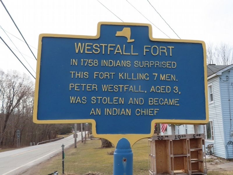 Westfall Fort Marker image. Click for full size.