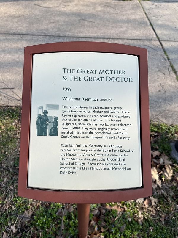 The Great Mother & The Great Doctor Marker. Click for full size. The Great Mother & The Great Doctor Marker image. Click for full size.