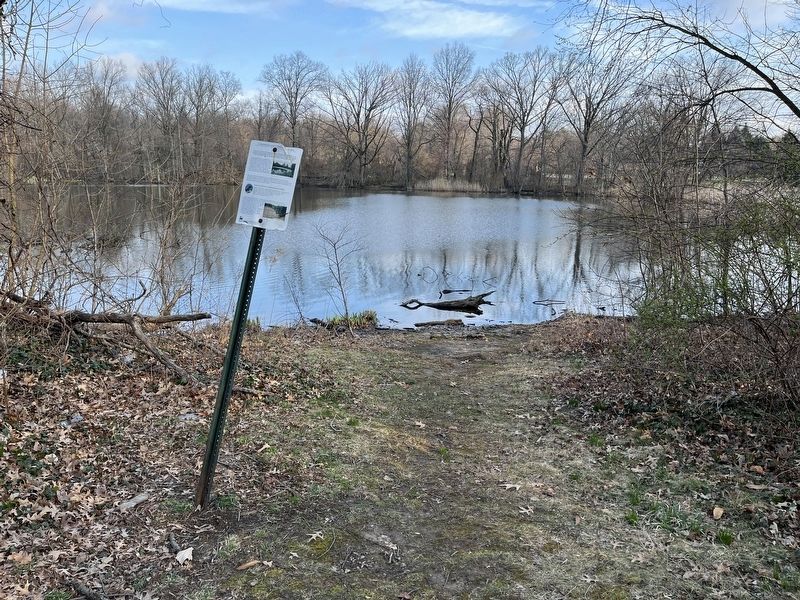 Centennial and Concourse Lakes Marker. Click for full size. Centennial and Concourse Lakes Marker image. Click for full size.
