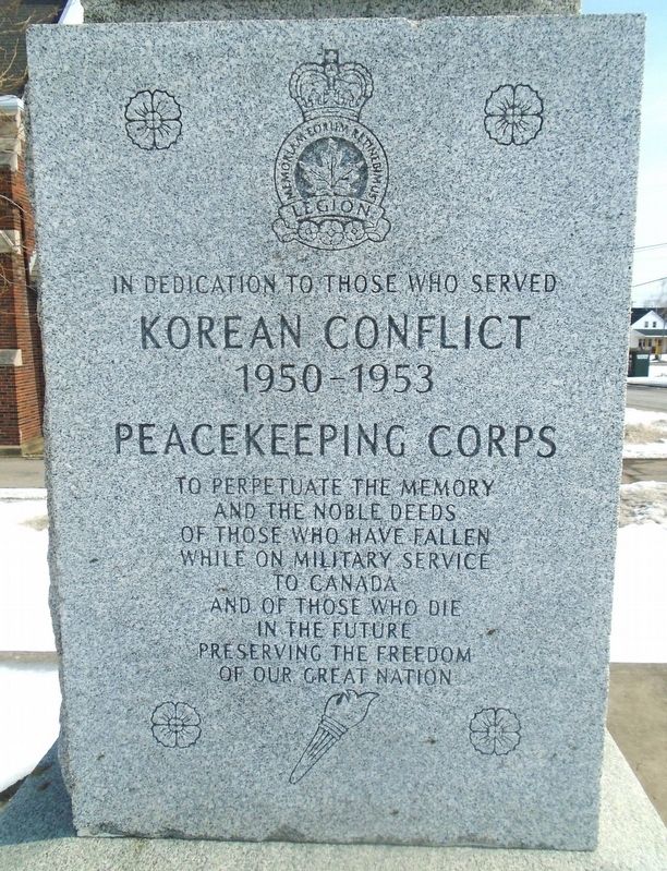 War Memorial Dedication image. Click for full size.