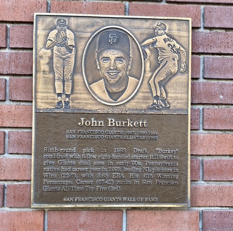 John Burkett Marker image. Click for full size.