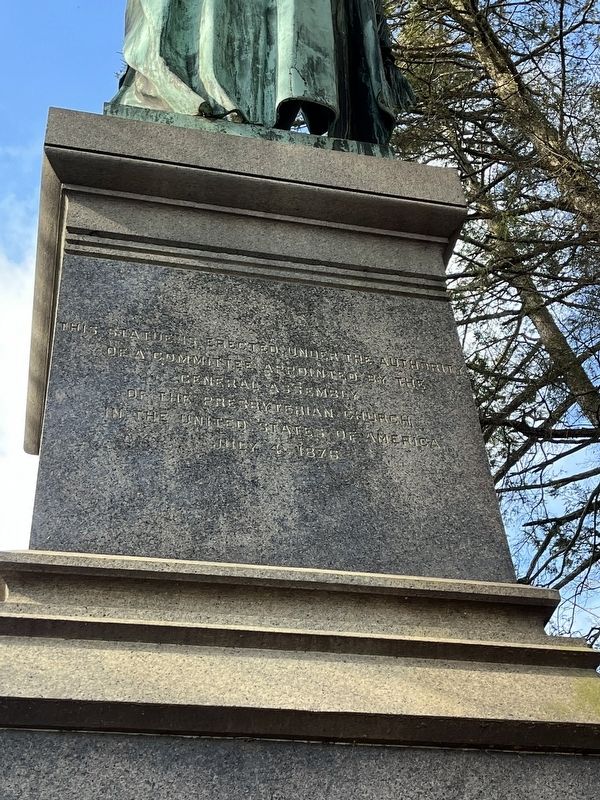 John Witherspoon D.D.L.L.D. Marker. Click for full size. John Witherspoon D.D.L.L.D. Marker image. Click for full size.