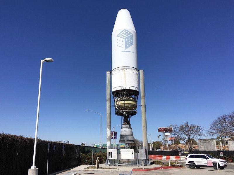 Delta III Rocket and Marker image. Click for full size.