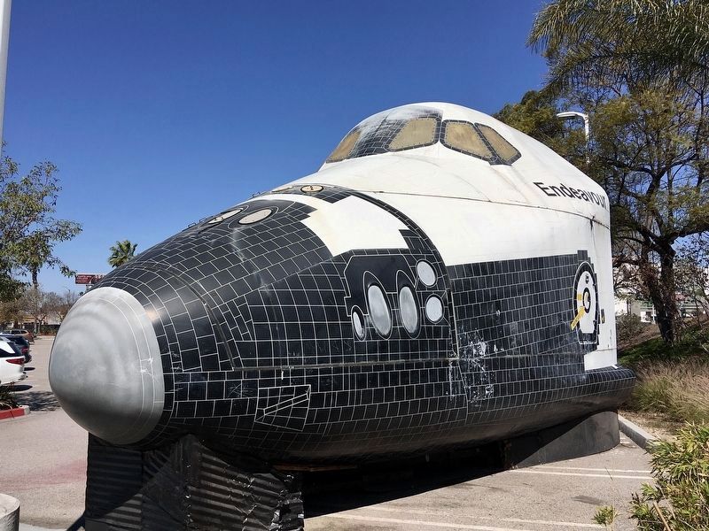 Nearby Space Shuttle Training Simulator. Click for full size. Nearby Space Shuttle Training Simulator image. Click for full size.
