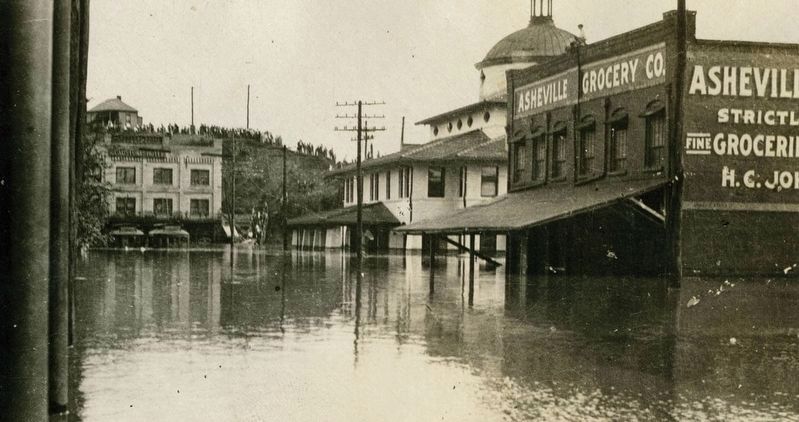 The Flood of 1916 in Ashville image. Click for full size.