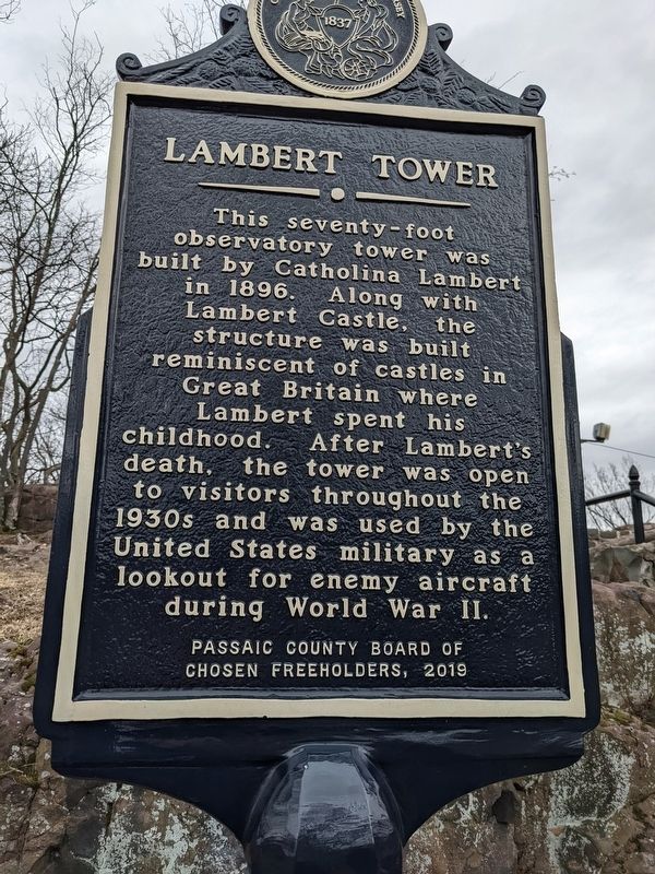 Lambert Tower Marker image. Click for full size.