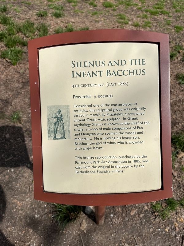 Silenus and the Infant Bacchus Marker image. Click for full size.