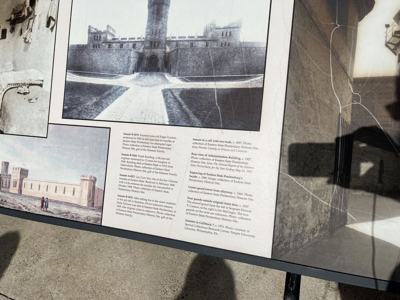 Eastern State Penitentiary Marker image. Click for full size.