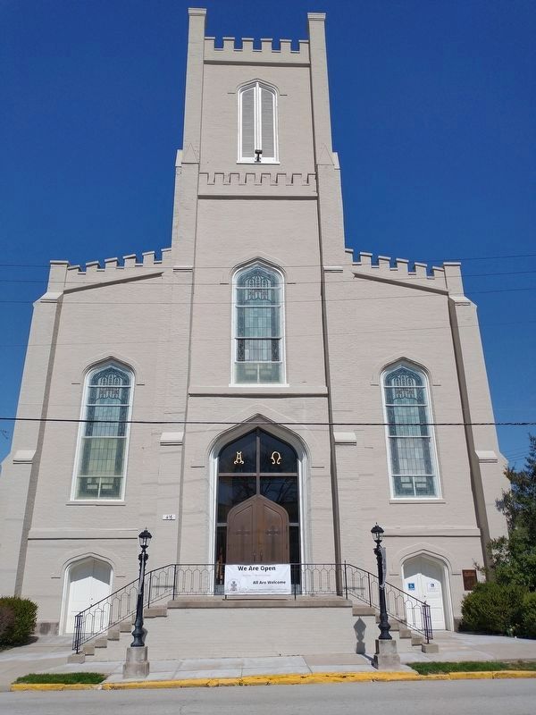 First Presbyterian Church Marker. Click for full size. First Presbyterian Church Marker image. Click for full size.