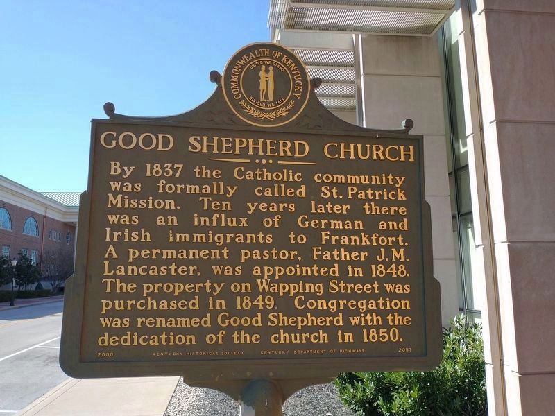 Good Shepherd Church Marker Reverse image. Click for full size.