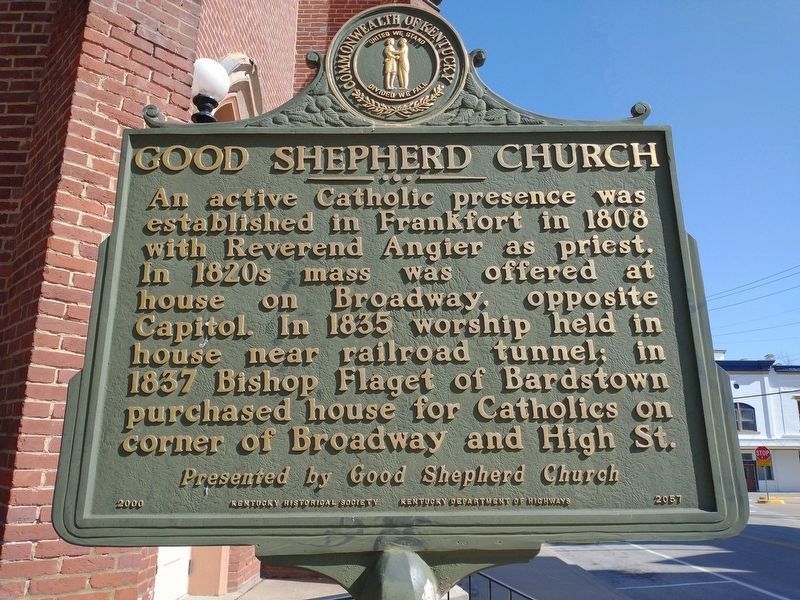 Good Shepherd Church Marker image. Click for full size.