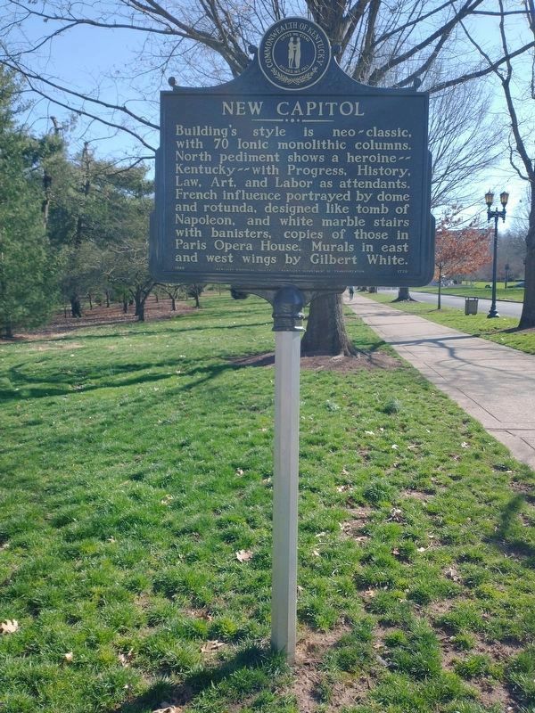 New Capitol Marker. Click for full size. New Capitol Marker image. Click for full size.