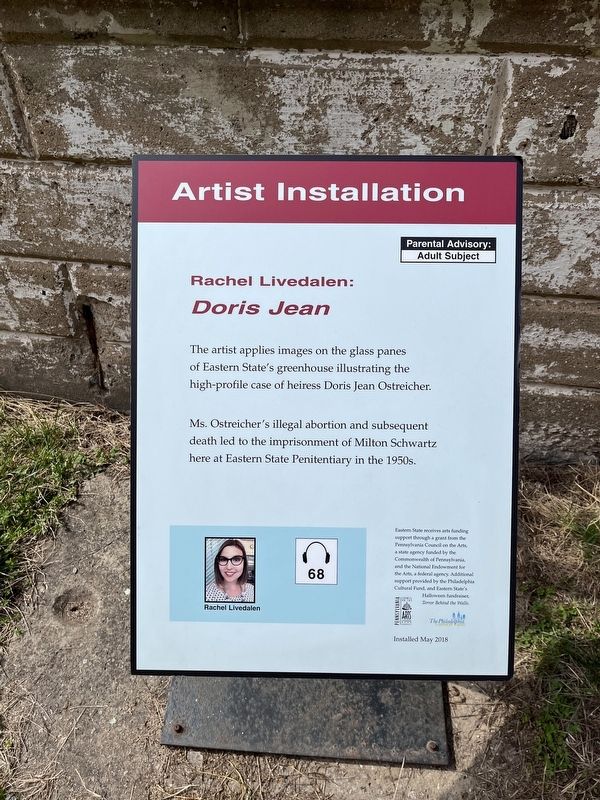 Rachel Livedalen: <i>Doris Jean</i> Marker image. Click for full size.