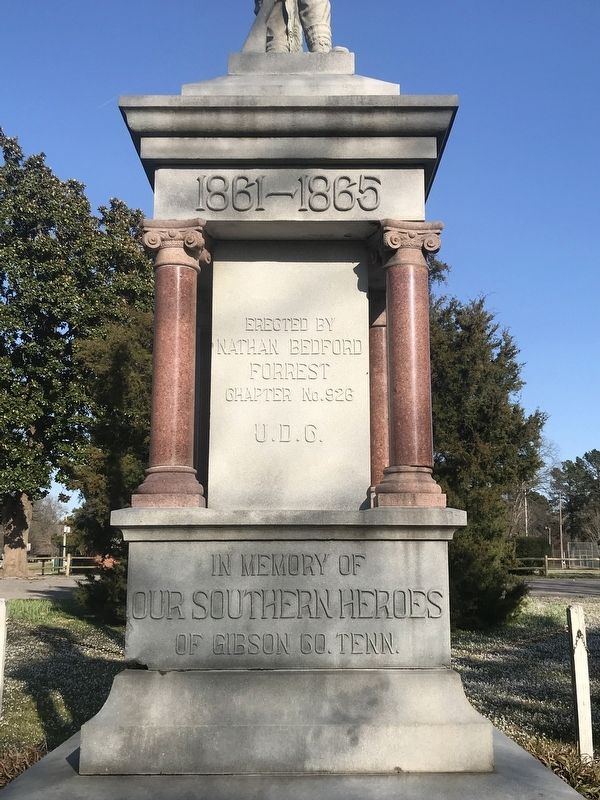 Humboldt Confederate Monument image. Click for full size.