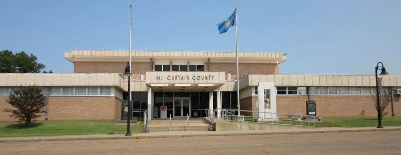 We Served Proudly Memorial at the McCurtain County Courthouse image. Click for full size.