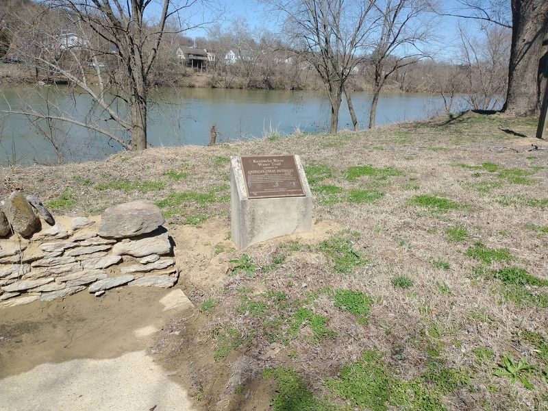 Kentucky River Water Trail Marker image. Click for full size.