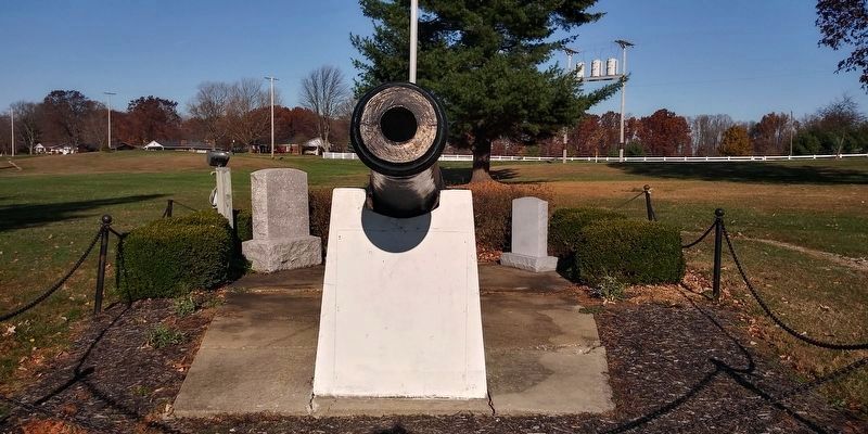 U.S.S. Constitution Cannon Marker Missing image. Click for full size.
