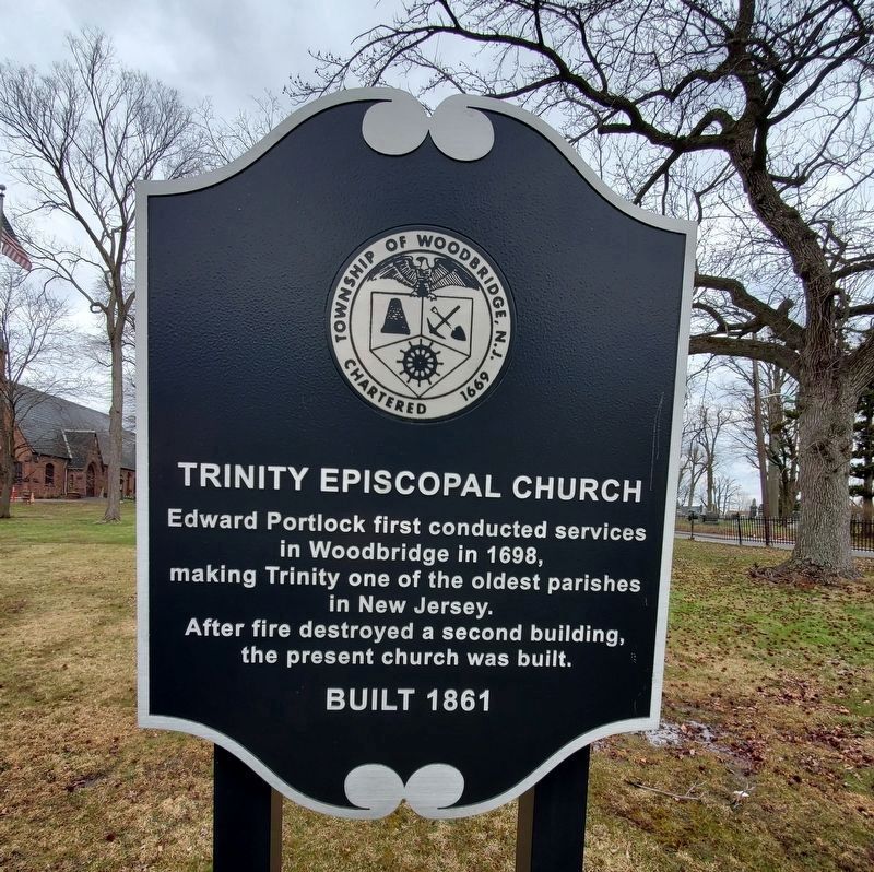 Trinity Episcopal Church Marker. Click for full size. Trinity Episcopal Church Marker image. Click for full size.