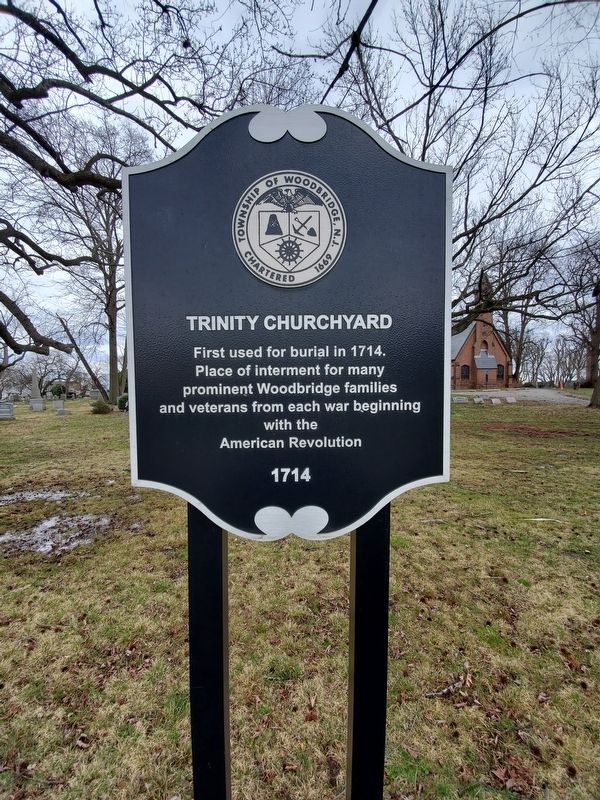 Trinity Churchyard Marker image. Click for full size.