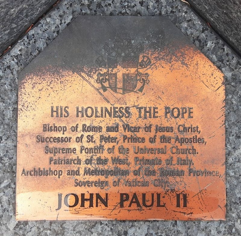 John Paul II Marker image. Click for full size.