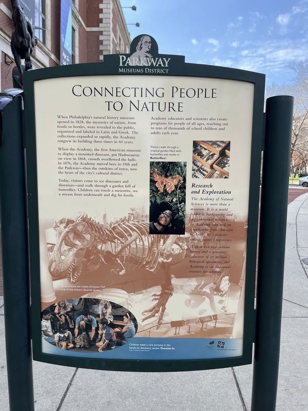 Connecting People to Nature Marker image. Click for full size.