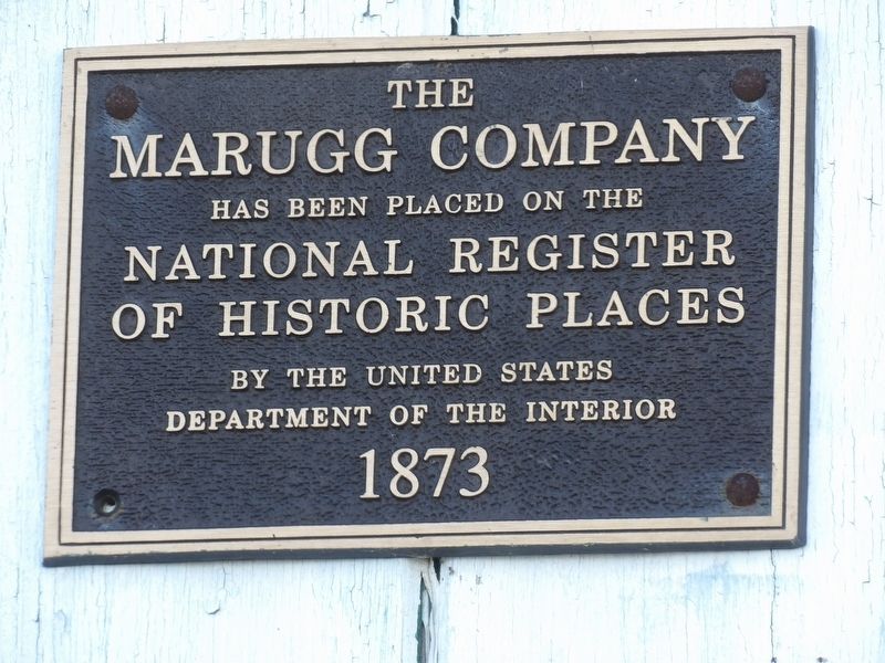 The Marugg Company Marker image. Click for full size.