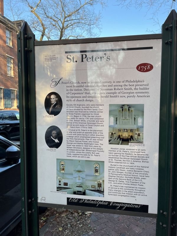 St. Peter's Marker image. Click for full size.