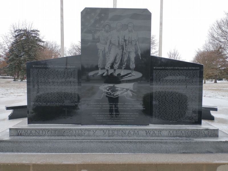 Wyandot County Vietnam War Memorial image. Click for full size.