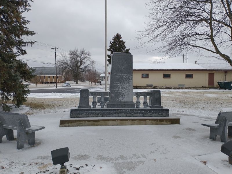 Wyandot County World War II Memorial image. Click for full size.