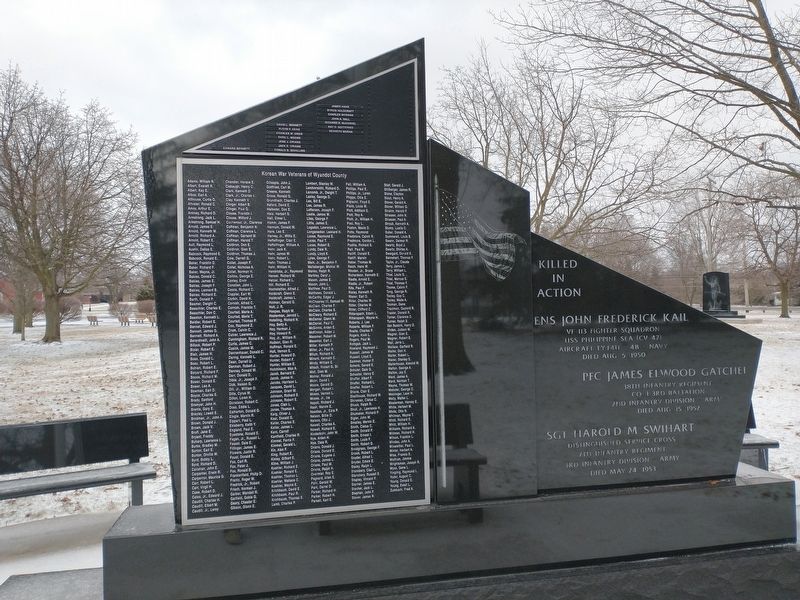 Wyandot County Korean War Memorial image. Click for full size.