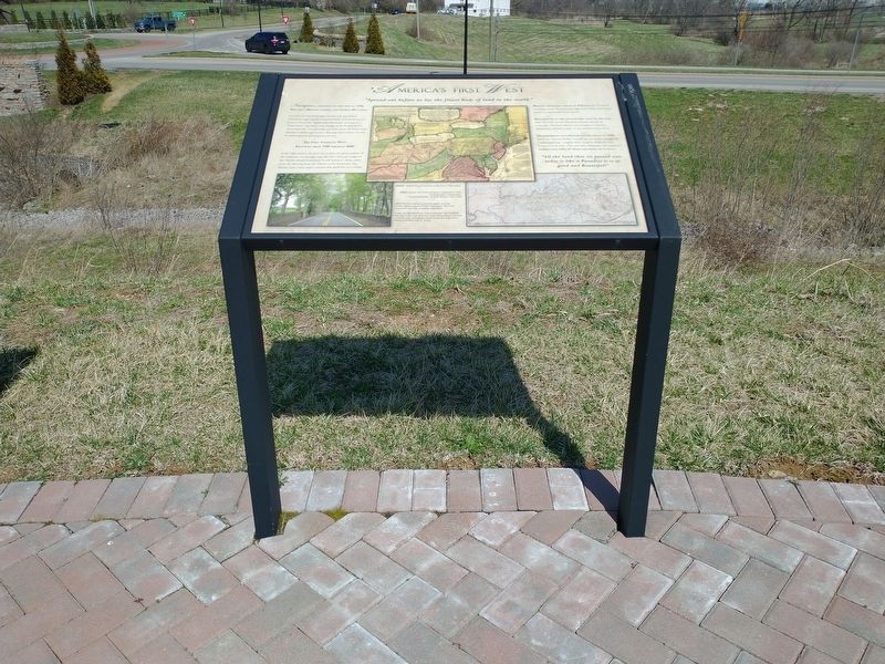 Americas First West Marker image. Click for full size.