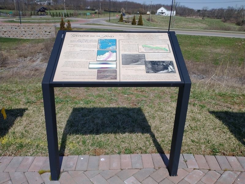 Geology And The Land Marker image. Click for full size.