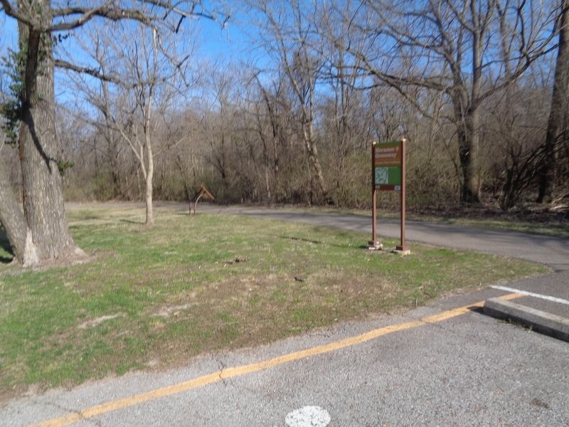Simpson Park and the Meramec River Greenway Marker image. Click for full size.
