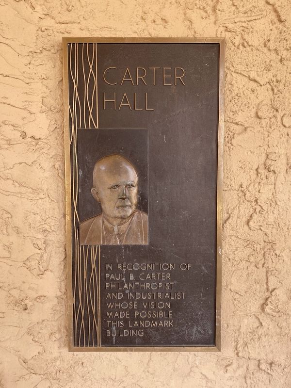 Paul B. Carter marker image. Click for full size.