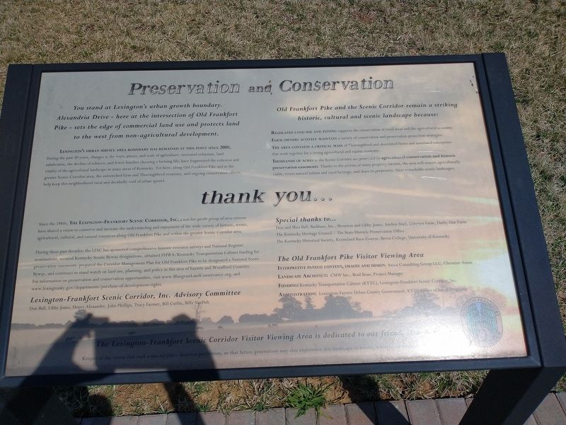 Preservation and Conservation Marker image. Click for full size.