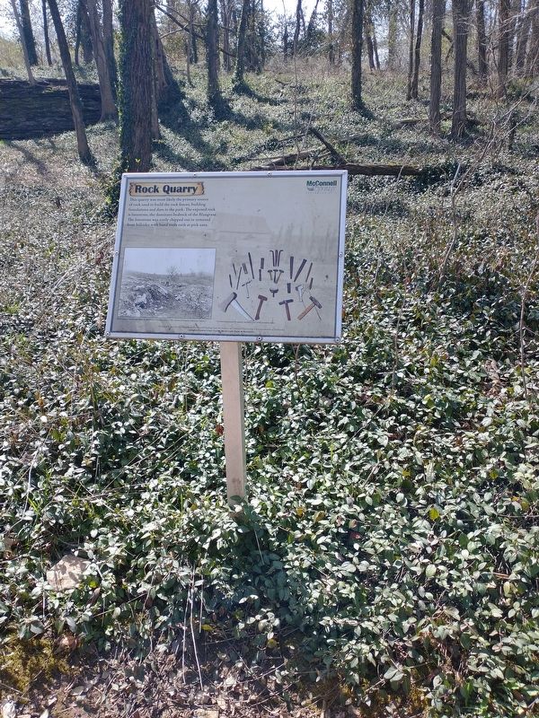 Rock Quarry Marker image. Click for full size.