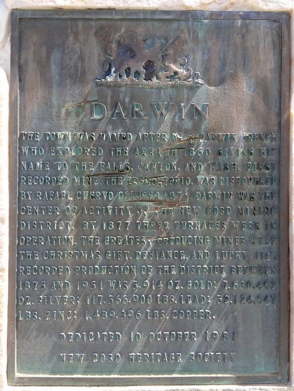 Darwin Marker image. Click for full size.