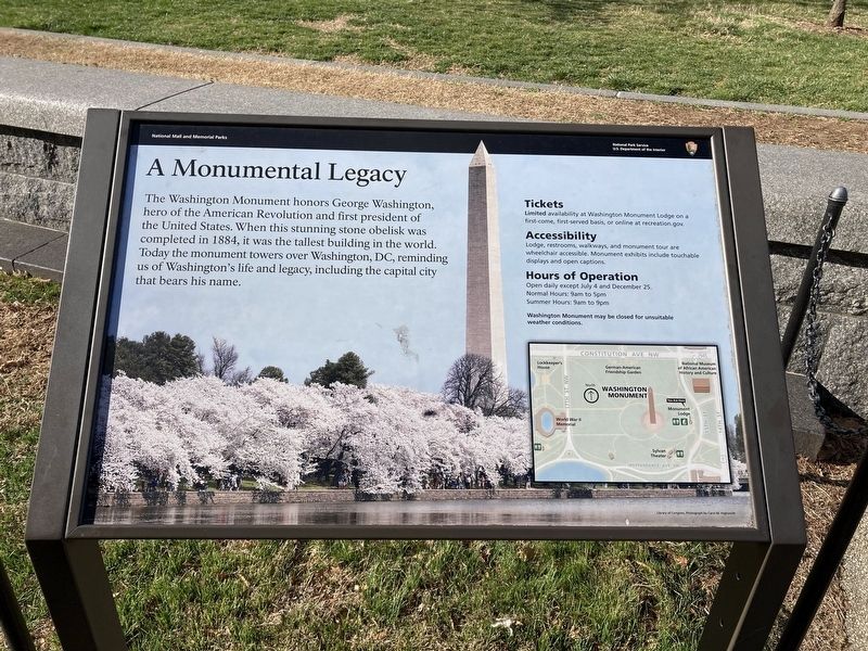 A Monumental Legacy Marker. Click for full size. A Monumental Legacy Marker image. Click for full size.