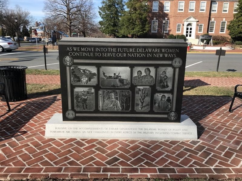 Delaware Women's Service Monument image. Click for full size.