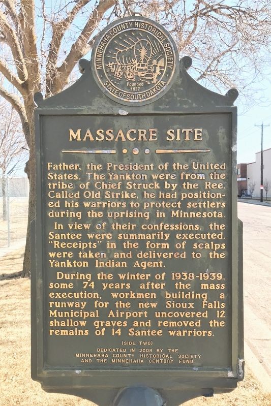Massacre Site Marker image. Click for full size.