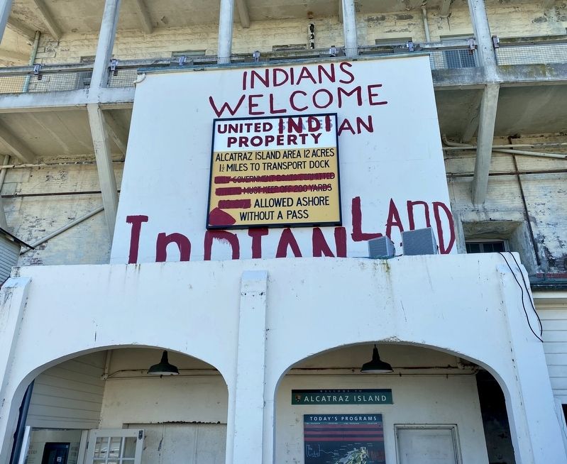 Indians Welcome sign. Click for full size. Indians Welcome sign image. Click for full size.